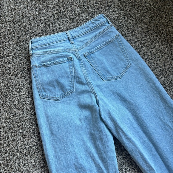 Light Blue Distressed Women's Jeans - Picture 7 of 9